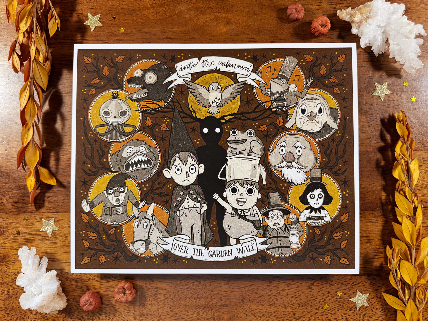 Over the Garden Wall Compilation Art Print
