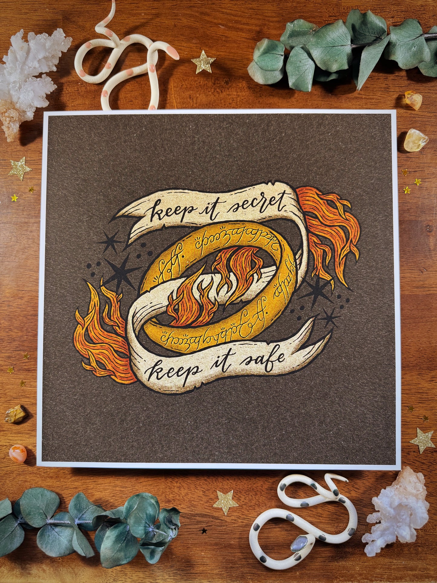 The One Ring 10x10 Art Print