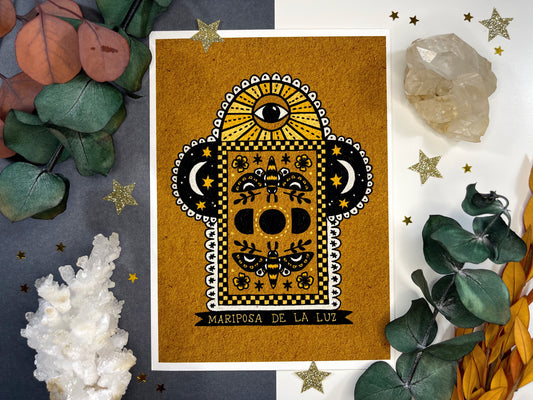 Mariposa de la Luz 5"x7" Art Print