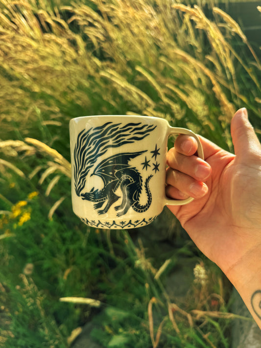 Ceramic Dragon Mug