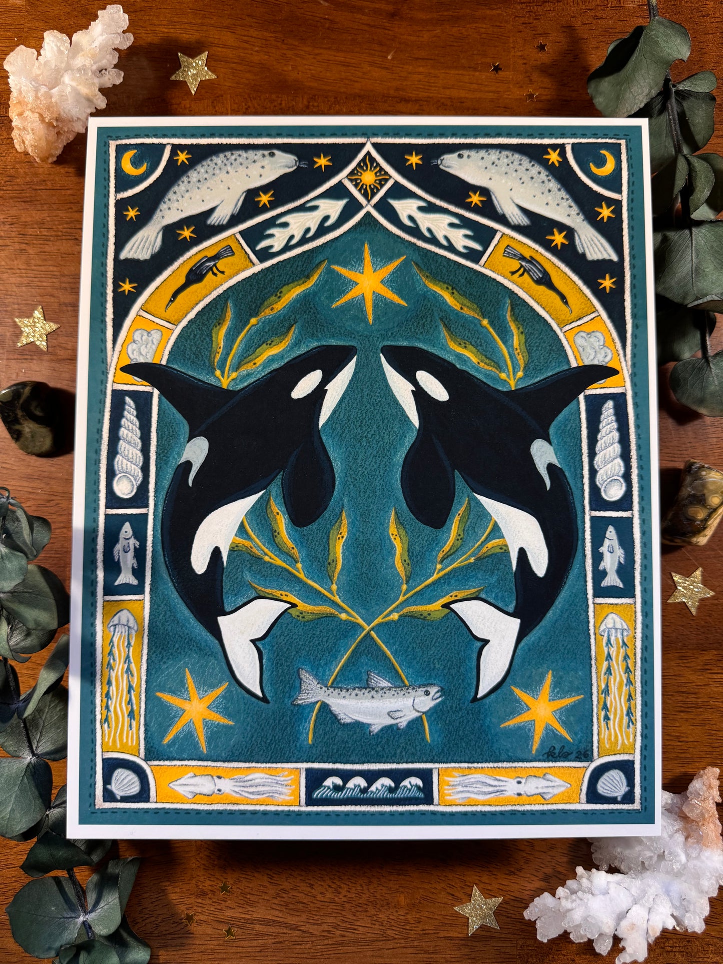 Orca Killer Whale Art Print
