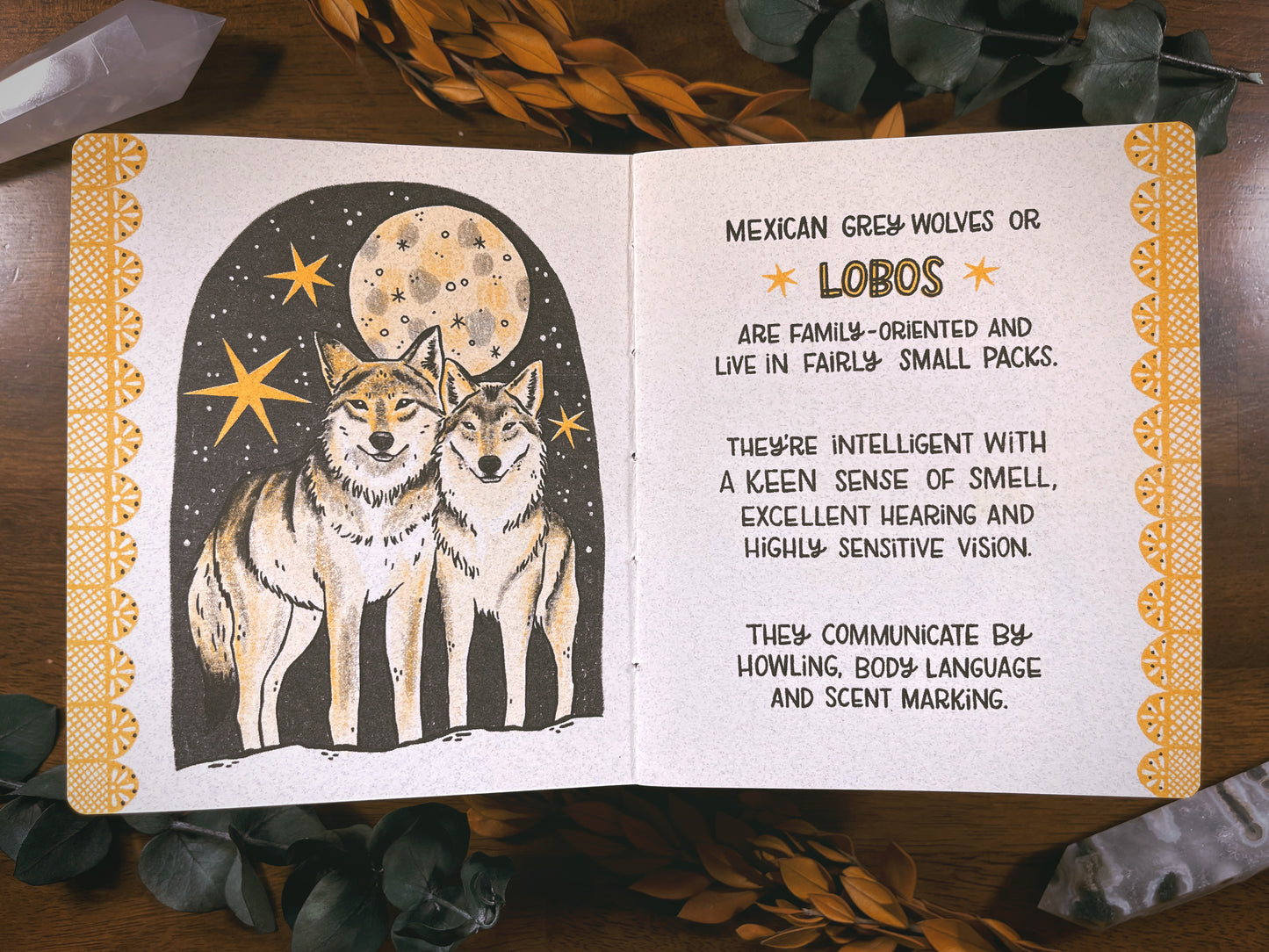 Mexican Grey Wolf Conservation Zine