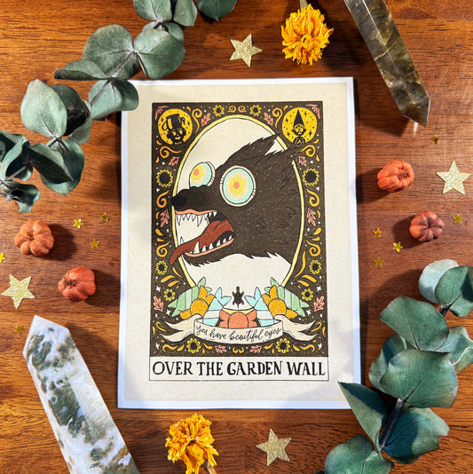 Over the Garden Wall Dog Fan Art Print