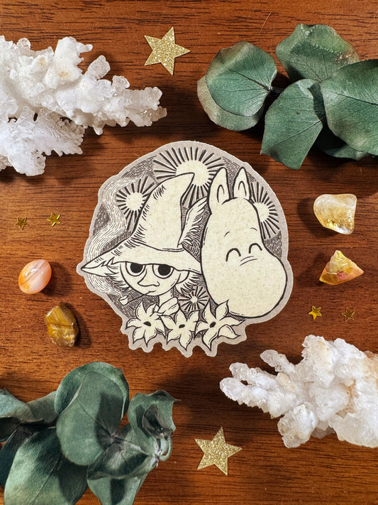 Moomin Die Cut Vinyl Sticker