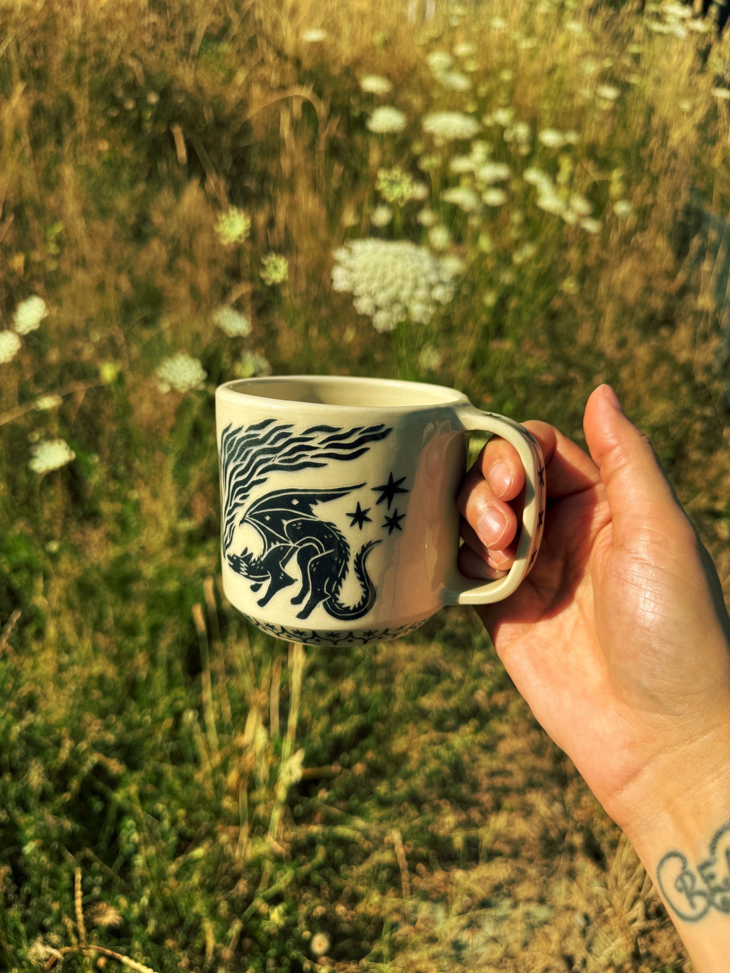 Ceramic Dragon Mug